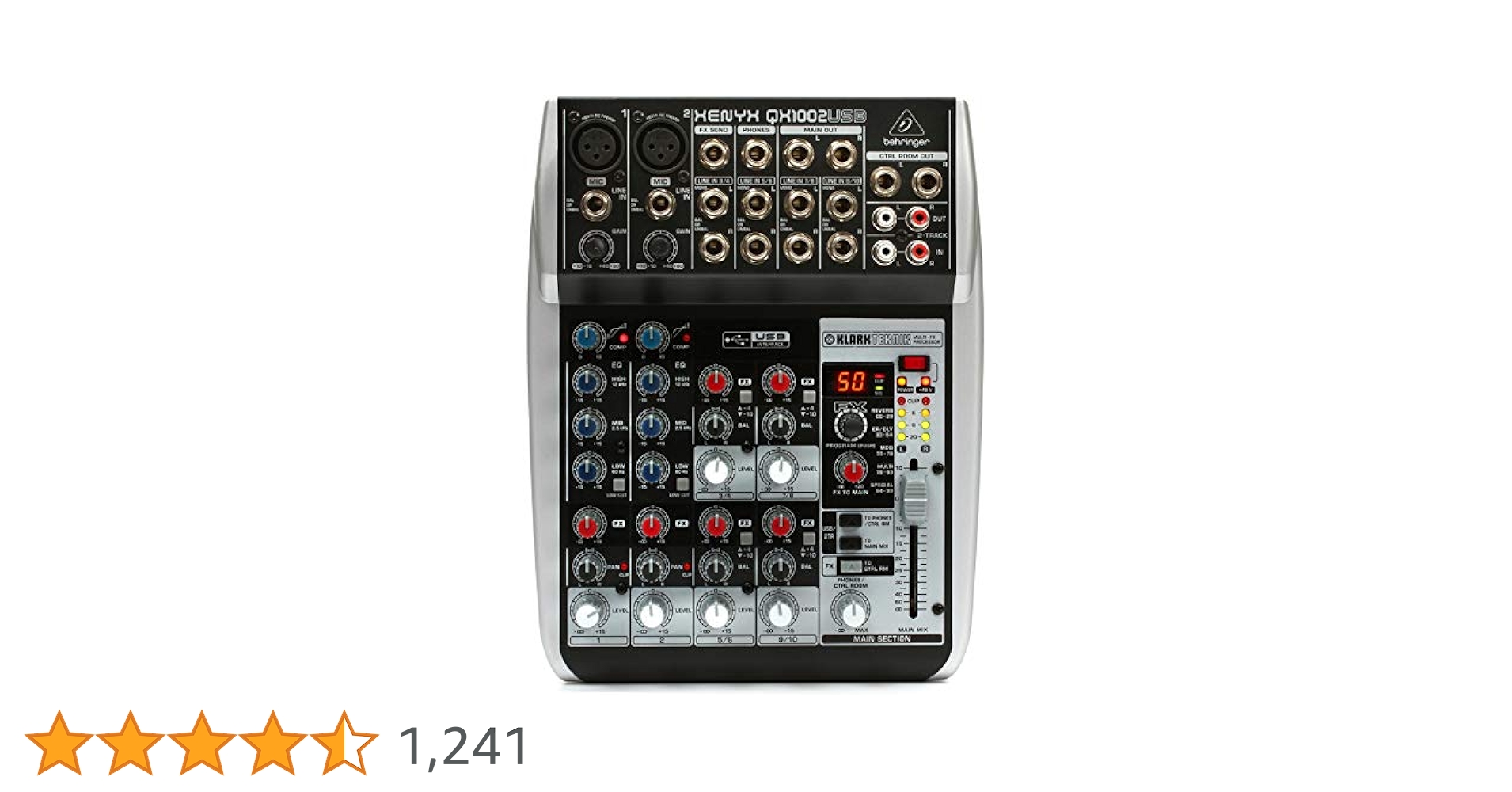 Behringer XENYX QX1002USB オーディオインターフェース Amazon.co.jp: BEHRINGER ベリンガー QX1002USB ミキサー : 楽器